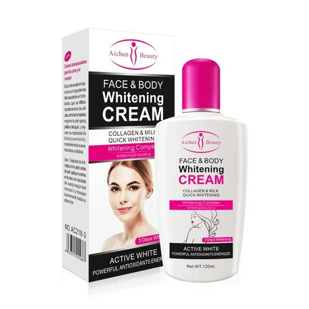 Crema blanqueadora