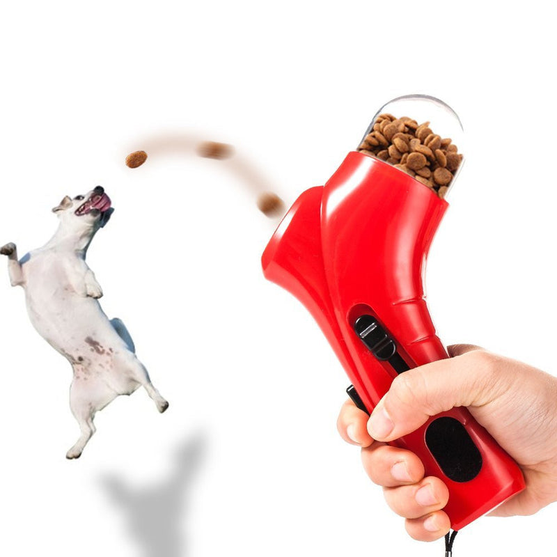Lanzador de snacks para perro