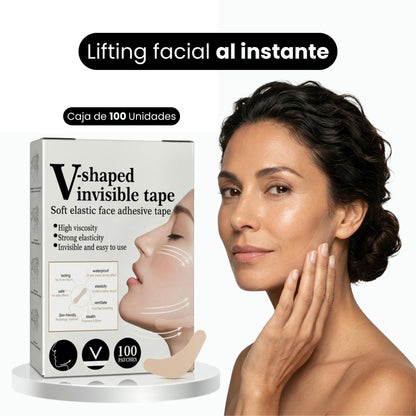 Cinta de estiramiento facial