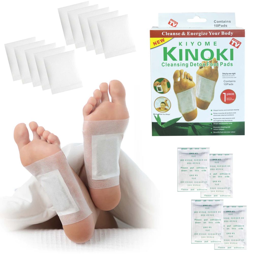 Kinoki Detox – Parches Desintoxicantes para los Pies